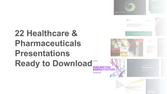 22 Healthcare & Pharmaceuticals Presentations Ready to Download (for free)