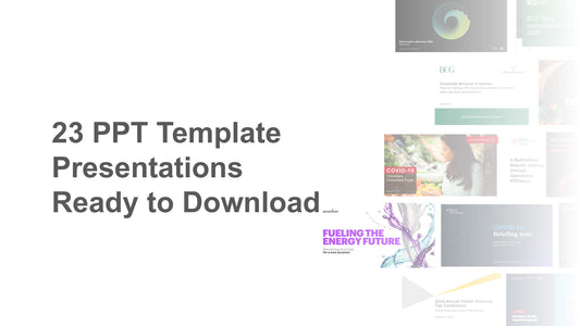 23 PPT Template Presentations Ready to Download (for free)